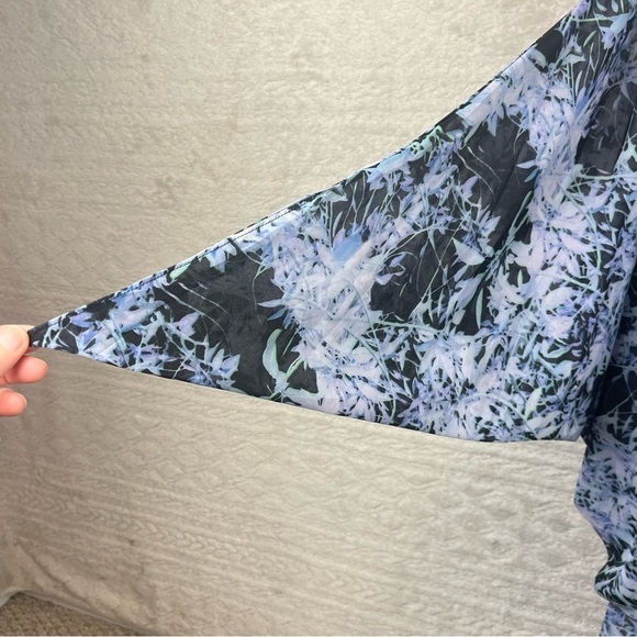 City Chic Kimono Duster size xl Forest Print - Picture 5 of 13